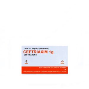 CEFTRIAXIM 1g vial x 1