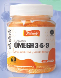 GOMITAS OMEGA 3, 6 y 9