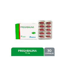 PREGABALINA 75 MG x 30 cap.